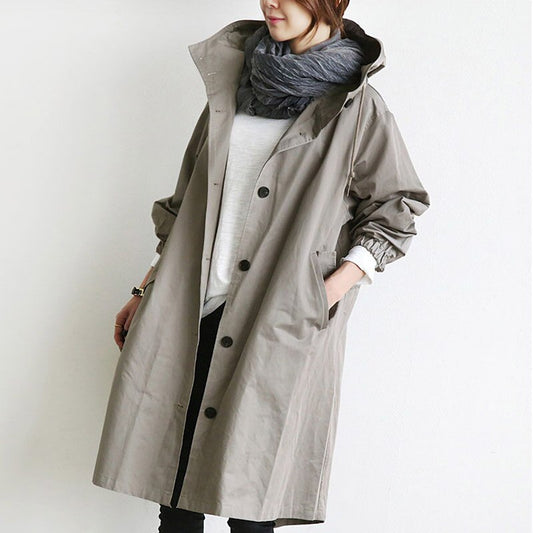 Chic Water-Repellent Trench